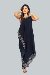 Indowestern Black Dress